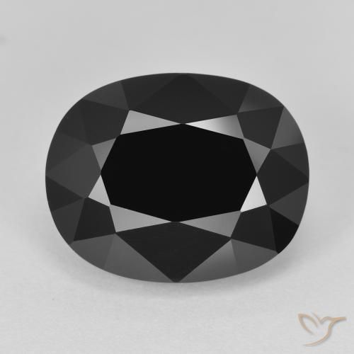 9.37ct Naturale Schorl Tormalina, Cuscino, Opaco