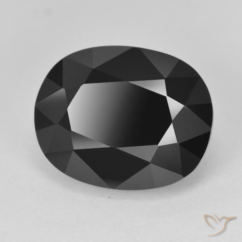 Tormalina Schorl naturale da 9.37 ct, Cuscino, Opaco
