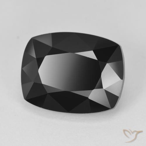 Tormalina Schorl naturale da 8.62 ct, Cuscino, Opaco