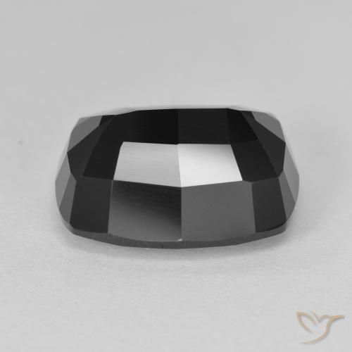 Tormalina Schorl naturale da 8.62 ct, Cuscino, Opaco