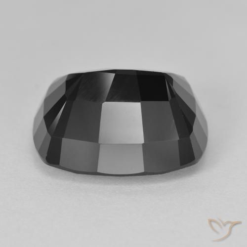 Tormalina Schorl naturale da 13.44 ct, Cuscino, Opaco