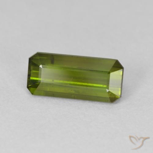 Tormalina Verde foresta naturale da 2.07 ct, Ottagonale / Taglio smeraldo, VS-SI