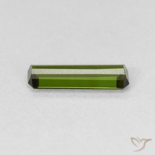 Tormalina Alghe Verdi naturale da 0.85 ct, Ottagonale / Taglio smeraldo, VS