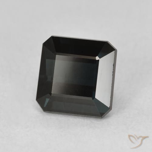Tormalina Blu scuro naturale da 1.81 ct, Ottagonale / Taglio smeraldo, VVS-VS