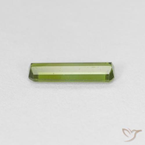 Tormalina Verde foresta naturale da 0.83 ct, Ottagonale / Taglio smeraldo, VVS-VS