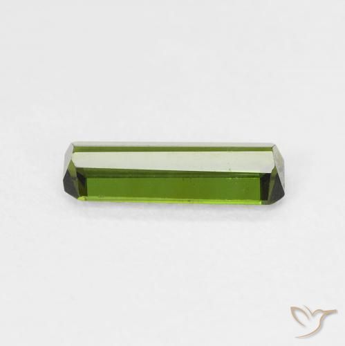 Tormalina Verde foresta naturale da 0.67 ct, Ottagonale / Taglio smeraldo, VVS