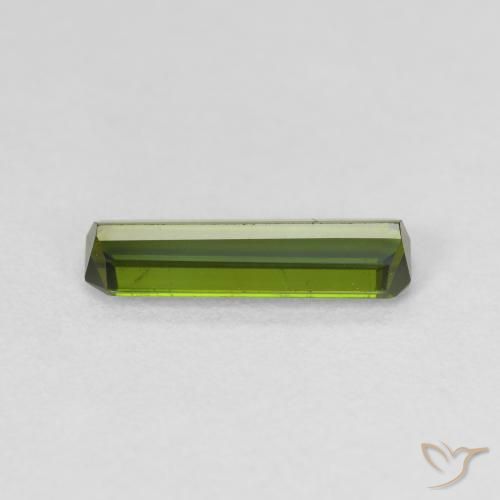 Tormalina Verde foresta naturale da 1.04 ct, Ottagonale / Taglio smeraldo, VS