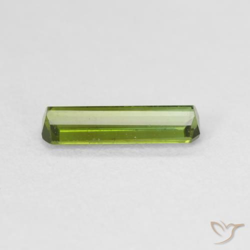 Tormalina Verde foresta naturale da 0.73 ct, Ottagonale / Taglio smeraldo, VVS