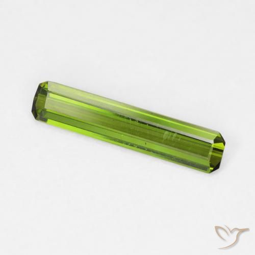 Tormalina Verde scuro naturale da 0.94 ct, Ottagonale / Taglio smeraldo, VVS
