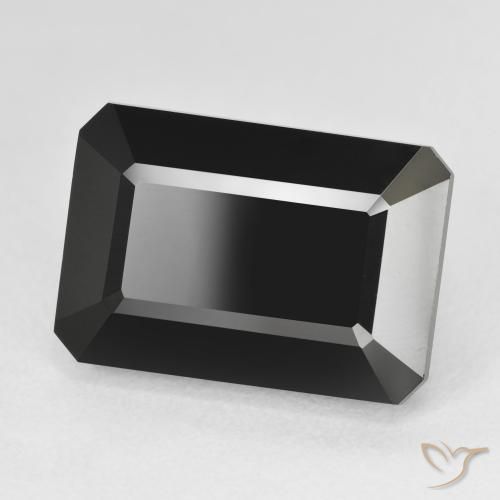 Tormalina Schorl naturale da 16.31 ct, Ottagonale / Taglio smeraldo, Opaco