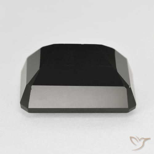 Tormalina Schorl naturale da 16.31 ct, Ottagonale / Taglio smeraldo, Opaco