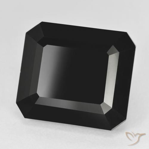 Tormalina Schorl naturale da 26.25 ct, Ottagonale / Taglio smeraldo, Opaco