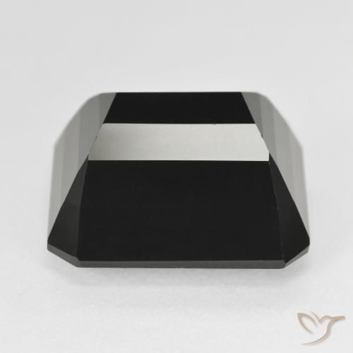 Tormalina Schorl naturale da 26.25 ct, Ottagonale / Taglio smeraldo, Opaco