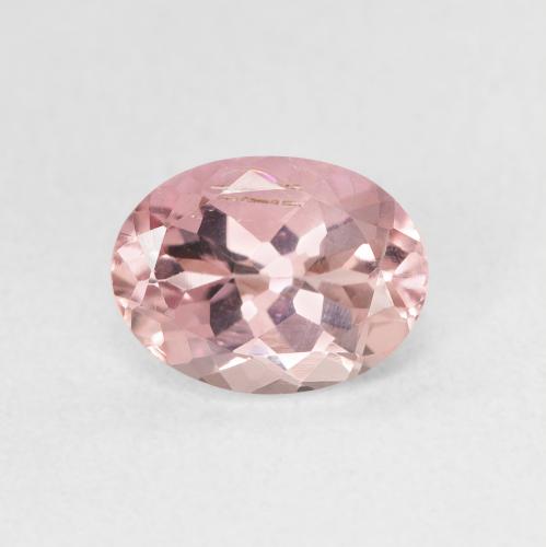 1.44ct Naturale Rosa chiaro Tormalina, Ovale, VS-SI
