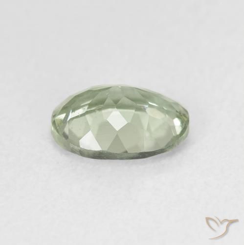 Tormalina Verde foresta chiaro naturale da 1.32 ct, Ovale, VS