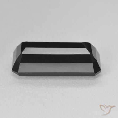 Tormalina Schorl naturale da 7.00 ct, Ottagonale / Taglio smeraldo, Opaco