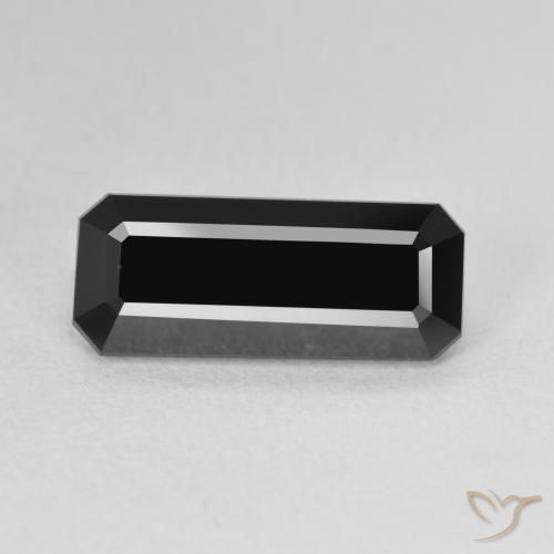 Tormalina Schorl naturale da 3.58 ct, Ottagonale / Taglio smeraldo, Opaco
