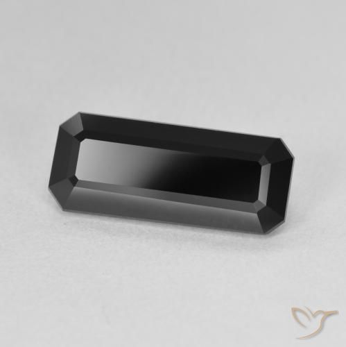 Tormalina Schorl naturale da 3.58 ct, Ottagonale / Taglio smeraldo, Opaco