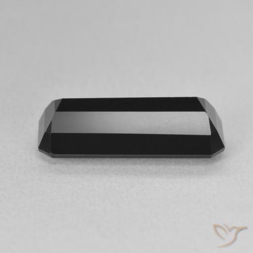 Tormalina Schorl naturale da 3.58 ct, Ottagonale / Taglio smeraldo, Opaco