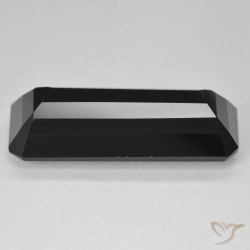 Tormalina Schorl naturale da 17.27 ct, Ottagonale / Taglio smeraldo, Opaco