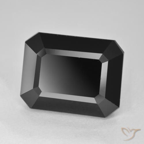 Tormalina Schorl naturale da 12.78 ct, Ottagonale / Taglio smeraldo, Opaco