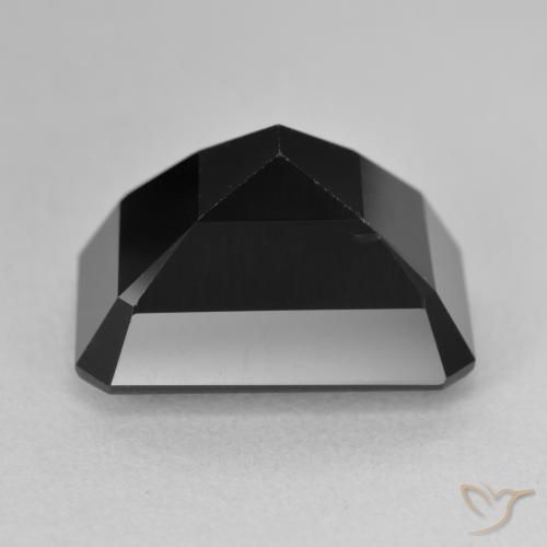 Tormalina Schorl naturale da 11.01 ct, Ottagonale / Taglio smeraldo, Opaco