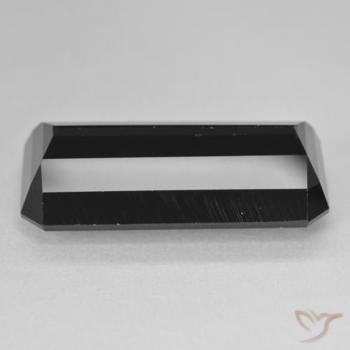 Tormalina Schorl naturale da 22.18 ct, Ottagonale / Taglio smeraldo, Opaco