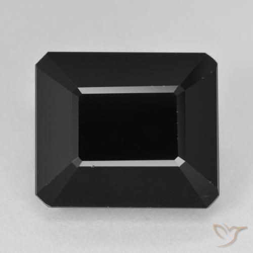 Tormalina Schorl naturale da 16.64 ct, Ottagonale / Taglio smeraldo, Opaco
