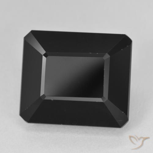 Tormalina Schorl naturale da 16.64 ct, Ottagonale / Taglio smeraldo, Opaco