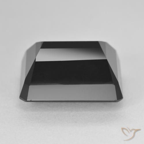 Tormalina Schorl naturale da 16.64 ct, Ottagonale / Taglio smeraldo, Opaco