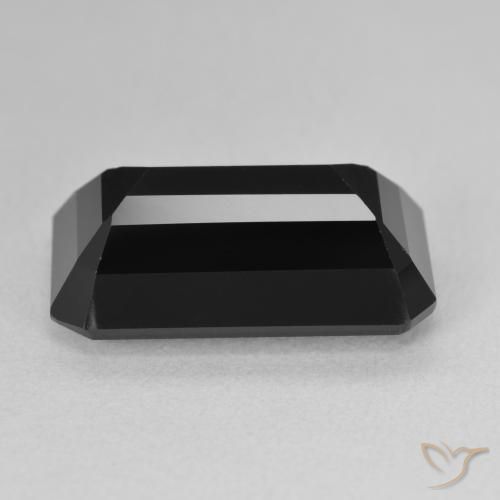 Tormalina Schorl naturale da 11.61 ct, Ottagonale / Taglio smeraldo, Opaco