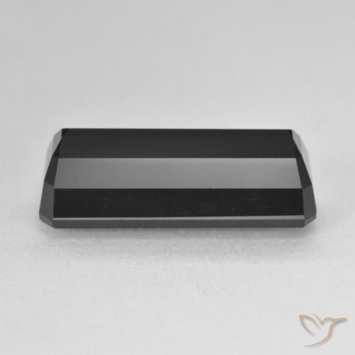 Tormalina Schorl naturale da 8.17 ct, Ottagonale / Taglio smeraldo, Opaco