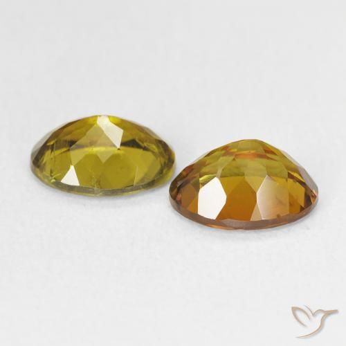 Gemme di Tormalina Oro medio naturale da 2.08 ct, Ovale, VS