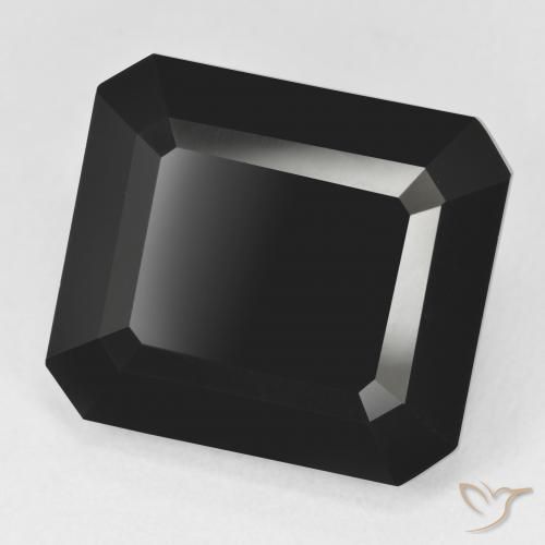 Tormalina Schorl naturale da 22.86 ct, Ottagonale / Taglio smeraldo, Opaco