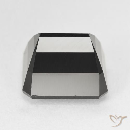 Tormalina Schorl naturale da 8.84 ct, Ottagonale / Taglio smeraldo, Opaco