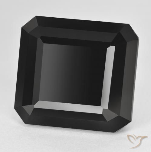 Tormalina Schorl naturale da 38.66 ct, Ottagonale / Taglio smeraldo, Opaco