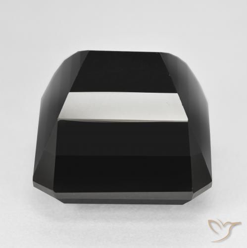 Tormalina Schorl naturale da 38.66 ct, Ottagonale / Taglio smeraldo, Opaco