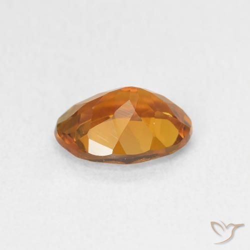 Tormalina Marrone dorato naturale da 1.03 ct, Ovale, VVS-VS