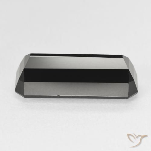 Tormalina Schorl naturale da 6.22 ct, Ottagonale / Taglio smeraldo, Opaco