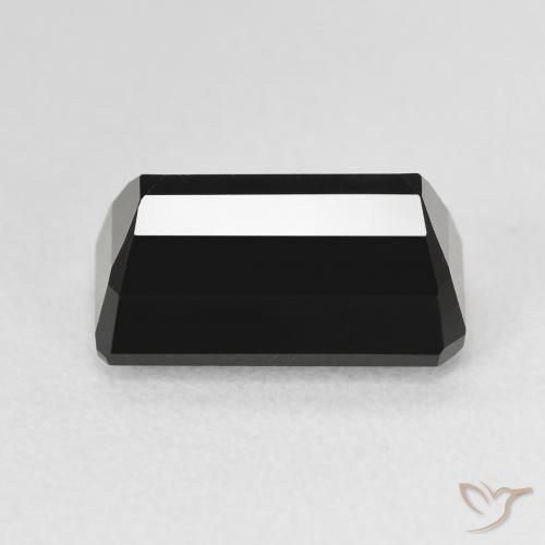 Tormalina Schorl naturale da 4.28 ct, Ottagonale / Taglio smeraldo, Opaco