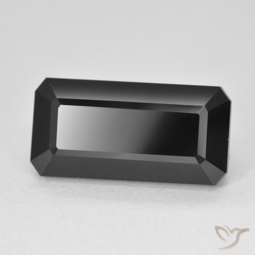 Tormalina Schorl naturale da 8.77 ct, Ottagonale / Taglio smeraldo, Opaco