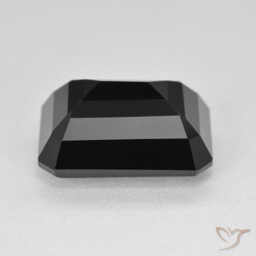 Tormalina Schorl naturale da 8.39 ct, Ottagonale / Taglio smeraldo, Opaco