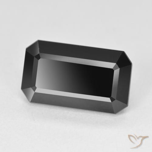 Tormalina Schorl naturale da 6.64 ct, Ottagonale / Taglio smeraldo, Opaco