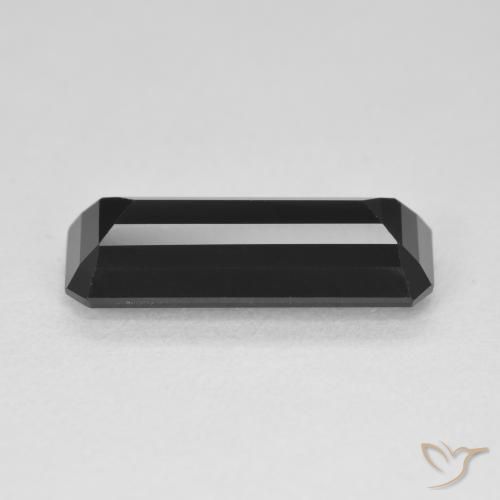 Tormalina Schorl naturale da 4.34 ct, Ottagonale / Taglio smeraldo, Opaco