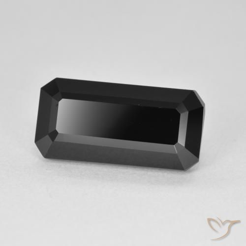 Tormalina Schorl naturale da 5.15 ct, Ottagonale / Taglio smeraldo, Opaco