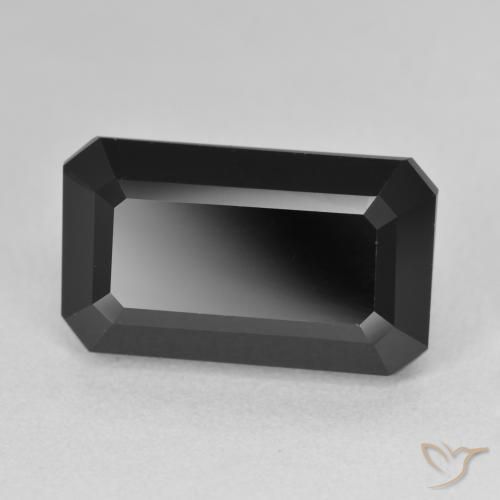 Tormalina Schorl naturale da 11.38 ct, Ottagonale / Taglio smeraldo, Opaco