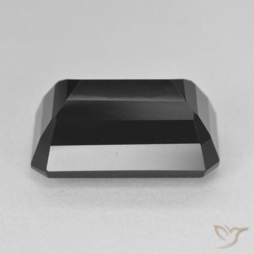 Tormalina Schorl naturale da 11.38 ct, Ottagonale / Taglio smeraldo, Opaco
