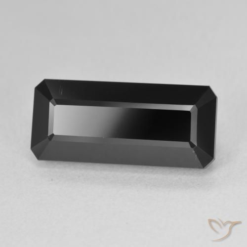 Tormalina Schorl naturale da 7.51 ct, Ottagonale / Taglio smeraldo, Opaco