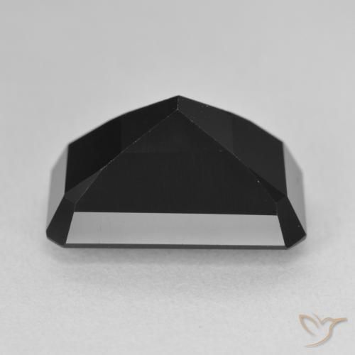 Tormalina Schorl naturale da 9.26 ct, Ottagonale / Taglio smeraldo, Opaco