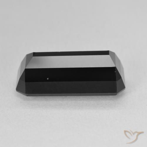 Tormalina Schorl naturale da 7.43 ct, Ottagonale / Taglio smeraldo, Opaco